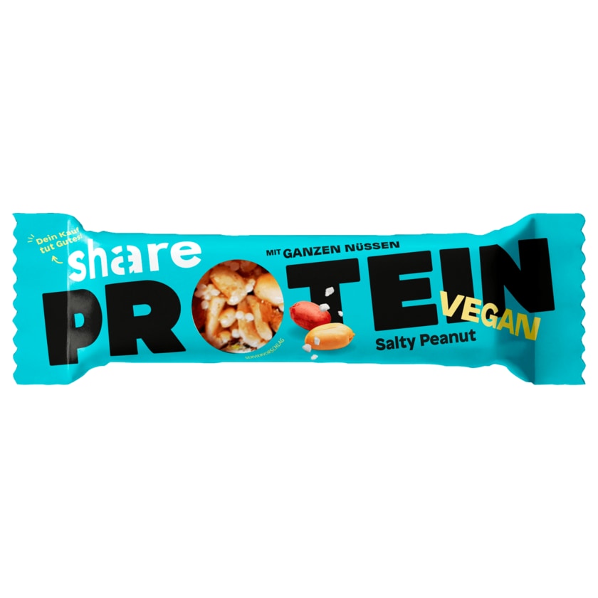 Share Proteinriegel Salty Peanut vegan 45g